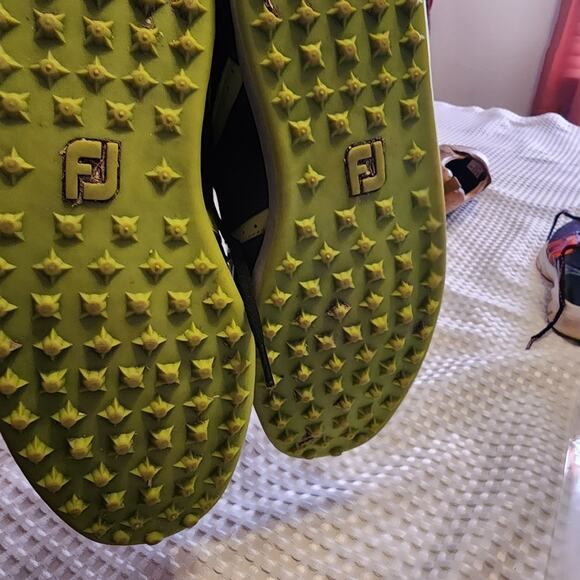 FOOT JOY EUC MENS SIZE 9 CASUAL GOLF ATHLETIC SHOES SNEAKERS - Picture 7 of 12